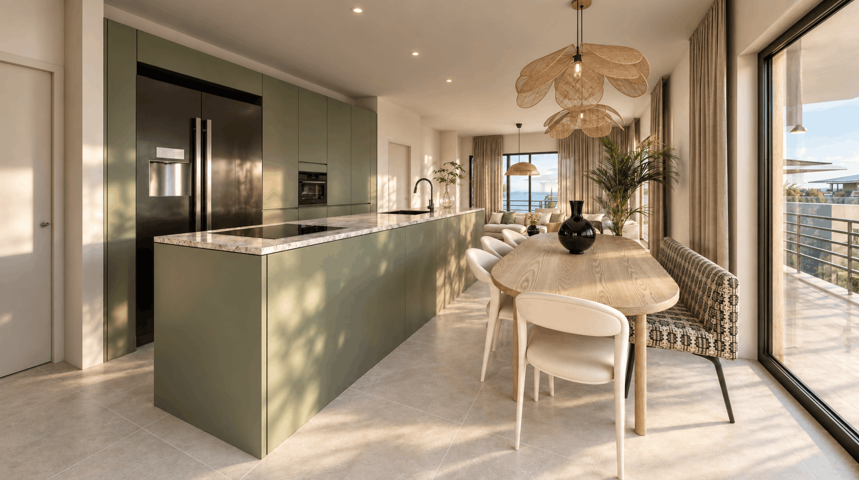 Penthouse kitchen a 001 enhanced