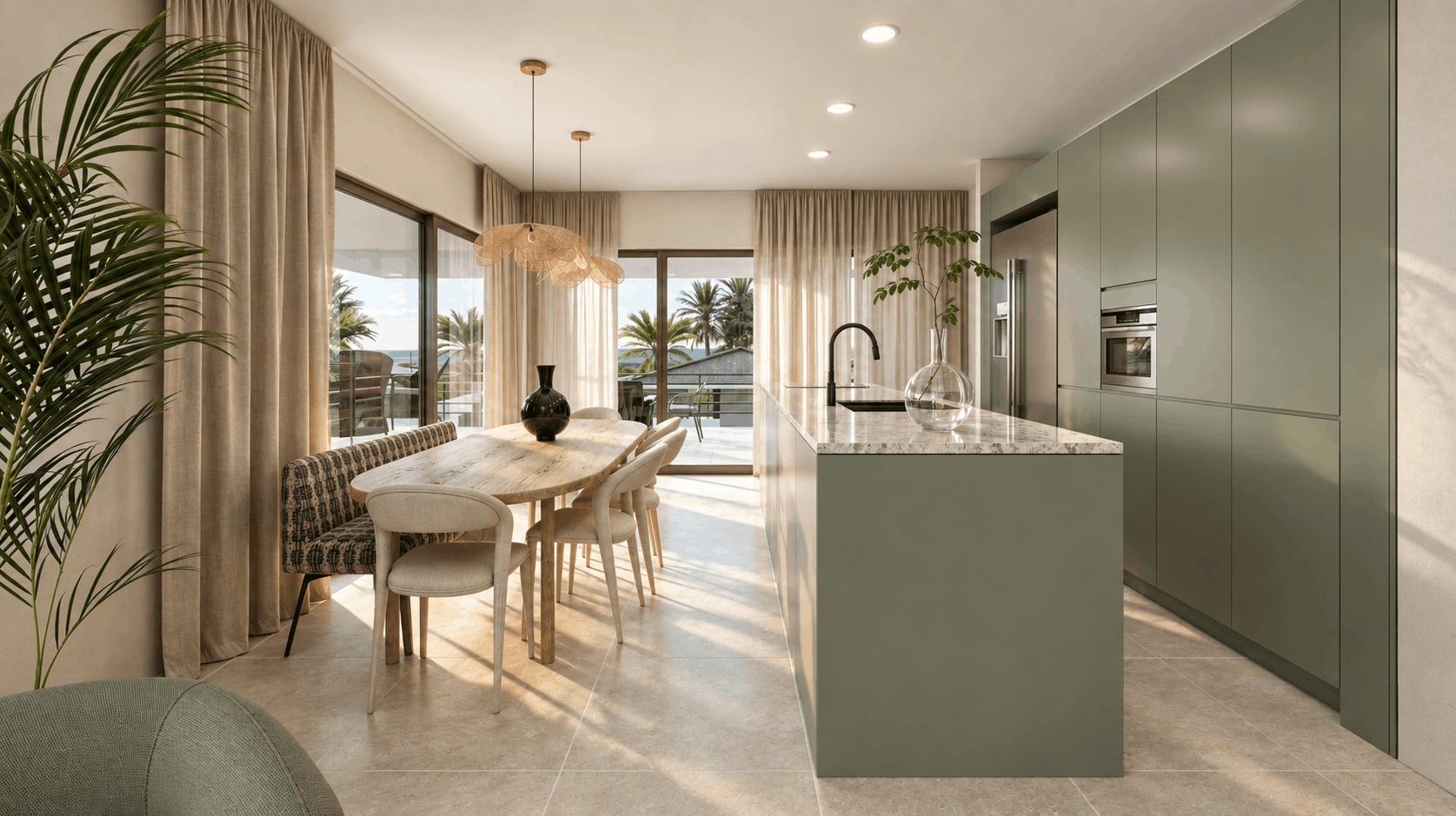 Penthouse kitchen b 001 enhanced